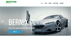 Desktop Screenshot of bernix.pl