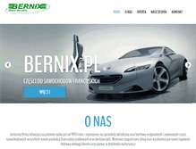 Tablet Screenshot of bernix.pl